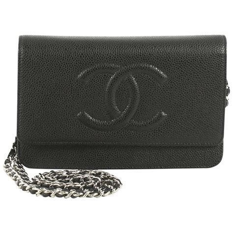 Chanel Caviar Timeless Wallet on Chain 